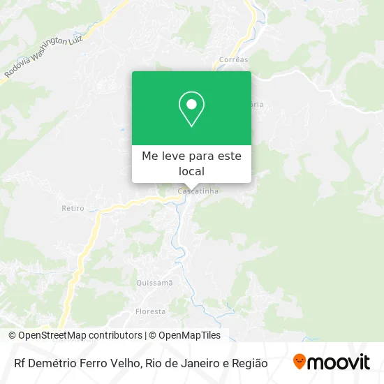 Rf Demétrio Ferro Velho mapa