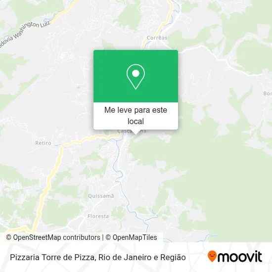 Pizzaria Torre de Pizza mapa