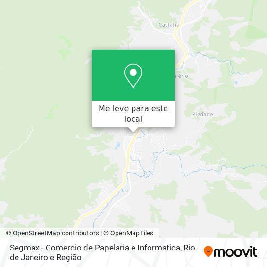 Segmax - Comercio de Papelaria e Informatica mapa