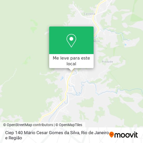 Ciep 140 Mário Cesar Gomes da Silva mapa