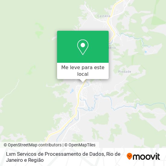 Lxm Servicos de Processamento de Dados mapa