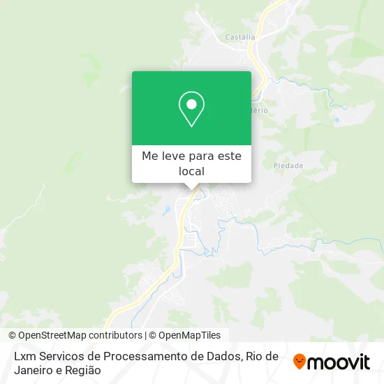 Lxm Servicos de Processamento de Dados mapa