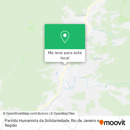 Partido Humanista da Solidariedade mapa