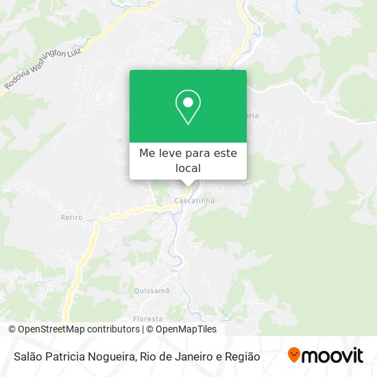 Salão Patricia Nogueira mapa