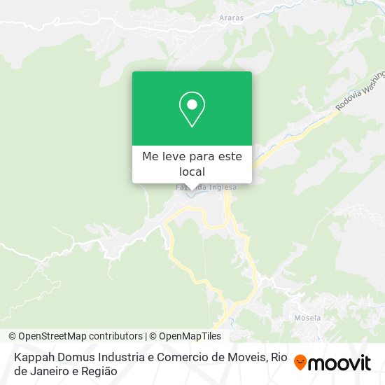 Kappah Domus Industria e Comercio de Moveis mapa