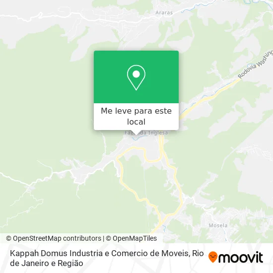 Kappah Domus Industria e Comercio de Moveis mapa