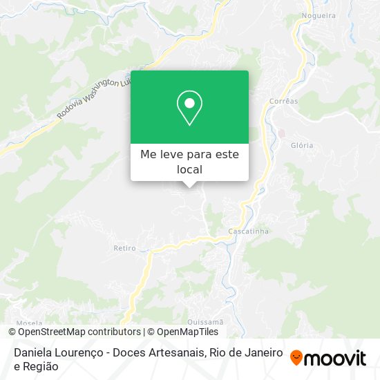 Daniela Lourenço - Doces Artesanais mapa