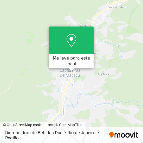 Distribuidora de Bebidas Dualê mapa