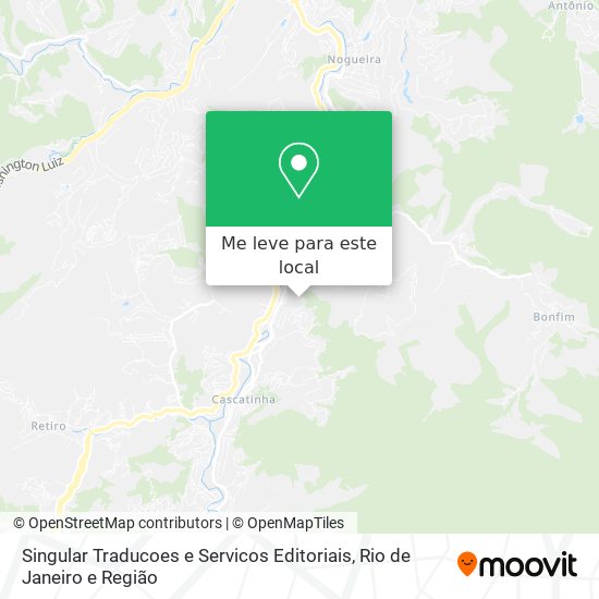 Singular Traducoes e Servicos Editoriais mapa