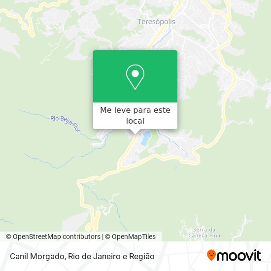 Canil Morgado mapa