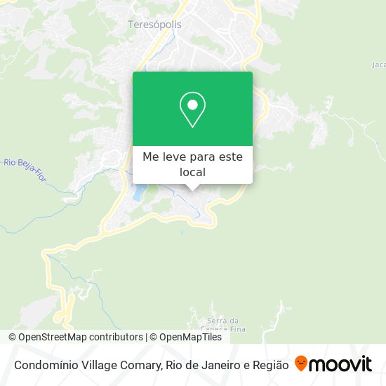 Condomínio Village Comary mapa
