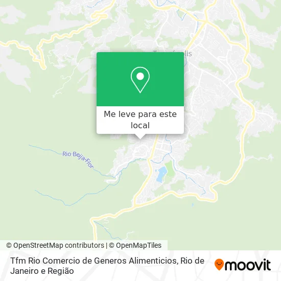 Tfm Rio Comercio de Generos Alimenticios mapa