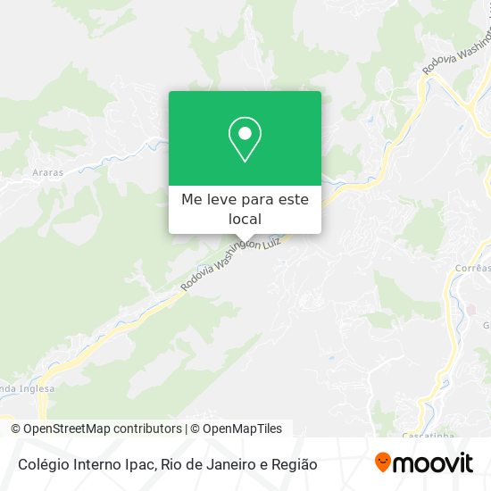 Colégio Interno Ipac mapa