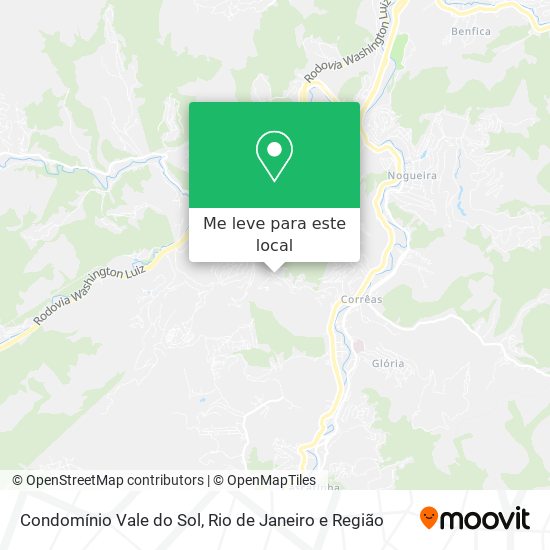 Condomínio Vale do Sol mapa
