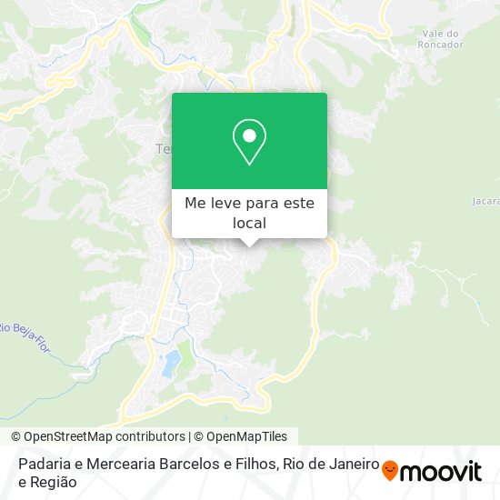 Padaria e Mercearia Barcelos e Filhos mapa