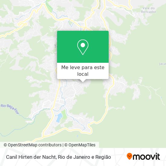 Canil Hirten der Nacht mapa