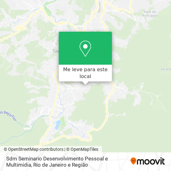 Sdm Seminario Desenvolvimento Pessoal e Multimidia mapa