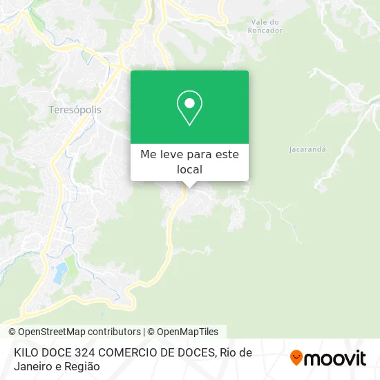 KILO DOCE 324 COMERCIO DE DOCES mapa