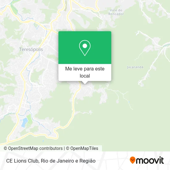 CE Lions Club mapa