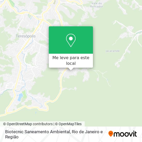 Biotecnic Saneamento Ambiental mapa