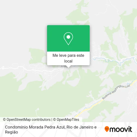 Condomínio Morada Pedra Azul mapa