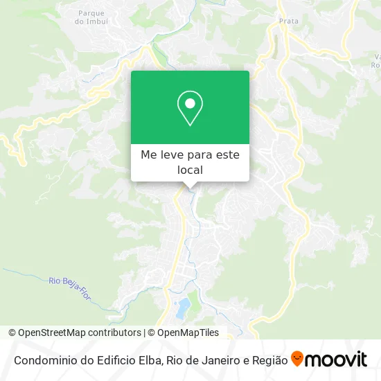 Condominio do Edificio Elba mapa