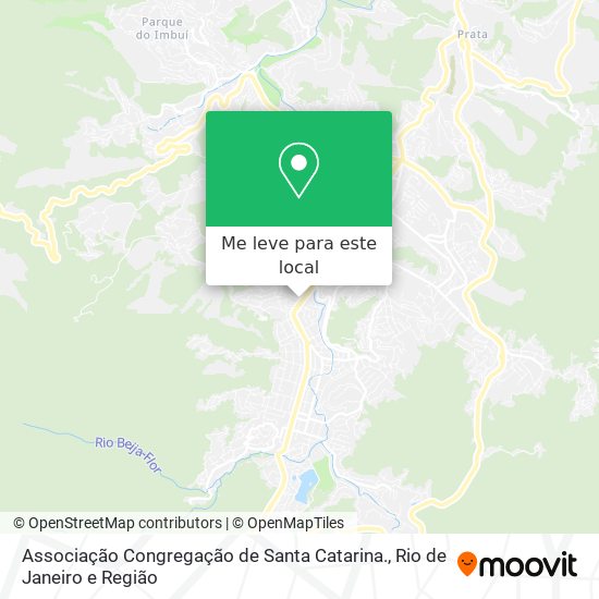 Associação Congregação de Santa Catarina. mapa