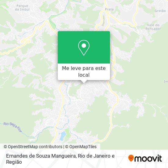 Ernandes de Souza Mangueira mapa