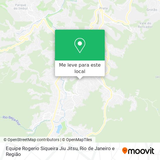 Equipe Rogerio Siqueira Jiu Jitsu mapa
