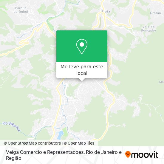 Veiga Comercio e Representacoes mapa