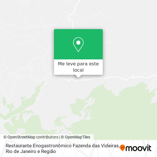 Restaurante Enogastronômico Fazenda das Videiras mapa