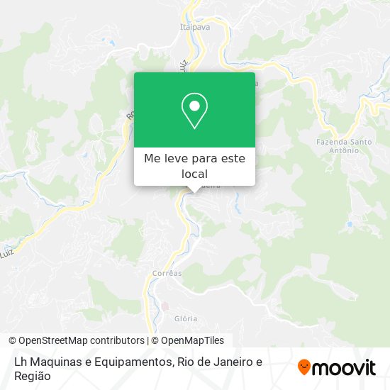 Lh Maquinas e Equipamentos mapa