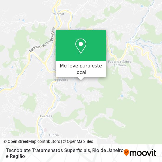Tecnoplate Tratamenstos Superficiais mapa