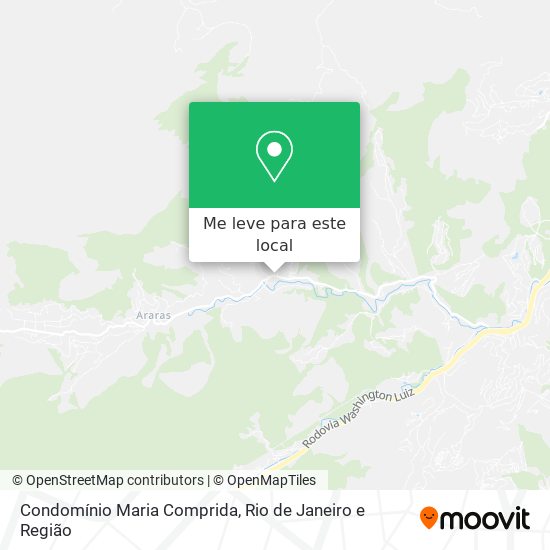 Condomínio Maria Comprida mapa