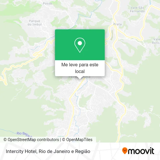 Intercity Hotel mapa