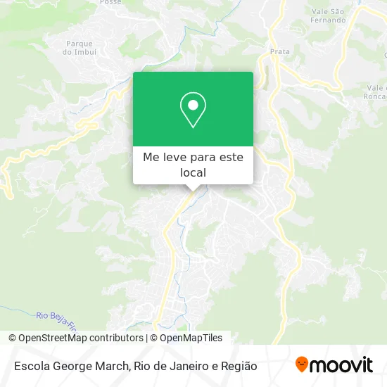Escola George March mapa
