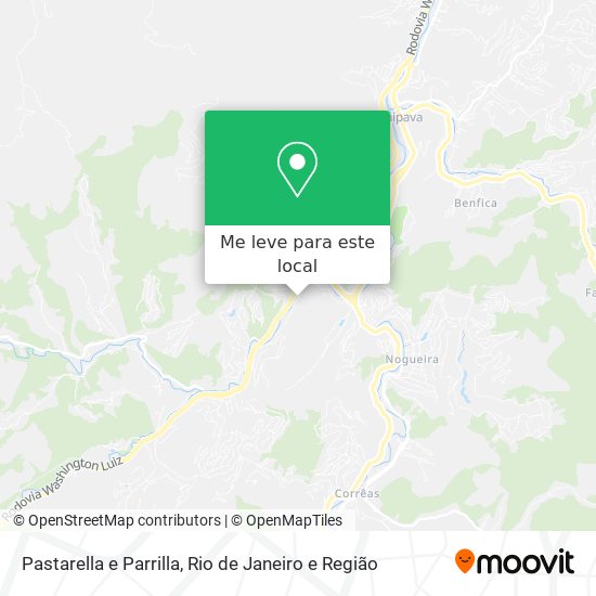Pastarella e Parrilla mapa