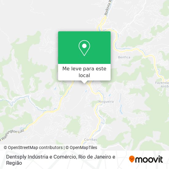 Dentsply Indústria e Comércio mapa