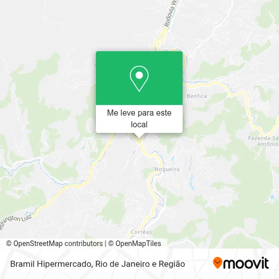 Bramil Hipermercado mapa