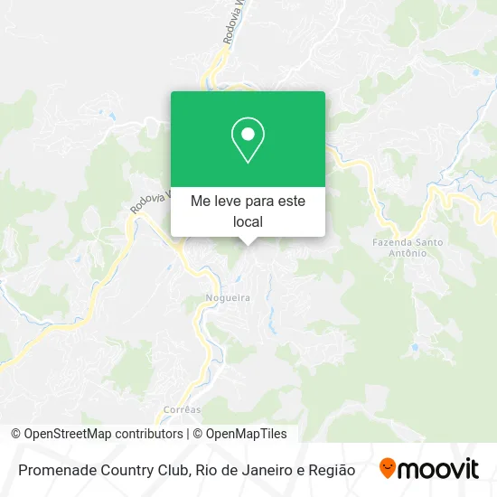 Promenade Country Club mapa