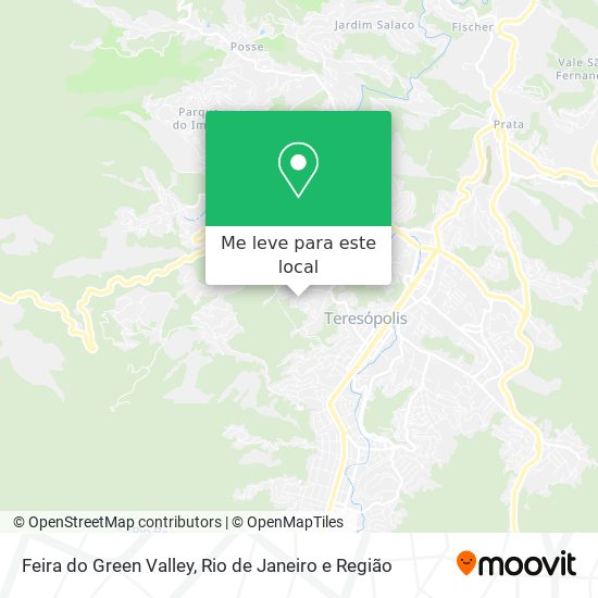 Feira do Green Valley mapa