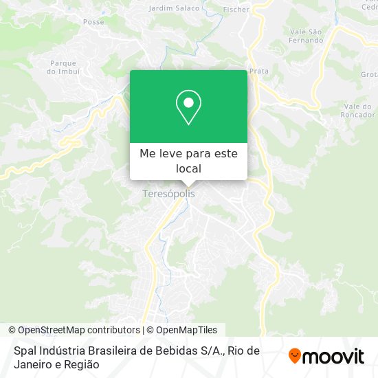 Spal Indústria Brasileira de Bebidas S / A. mapa
