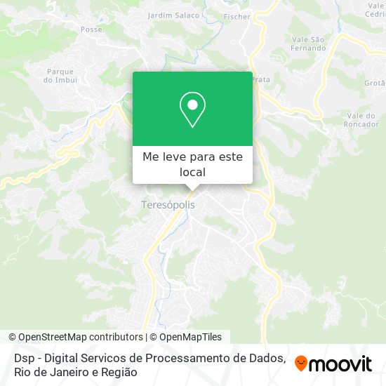 Dsp - Digital Servicos de Processamento de Dados mapa