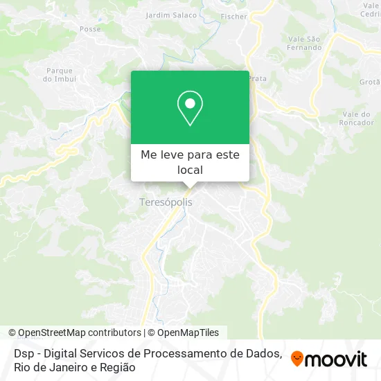 Dsp - Digital Servicos de Processamento de Dados mapa