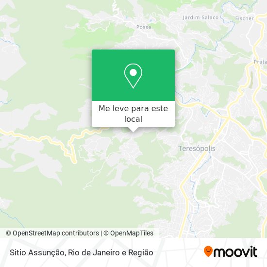 Sitio Assunção mapa