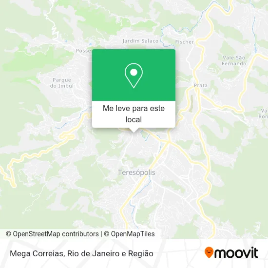 Mega Correias mapa
