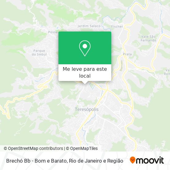 Brechó Bb - Bom e Barato mapa
