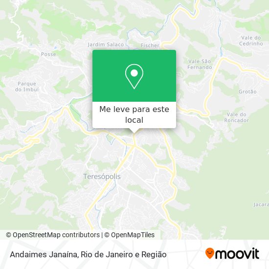 Andaimes Janaína mapa