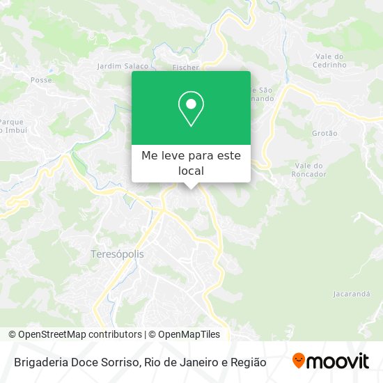 Brigaderia Doce Sorriso mapa