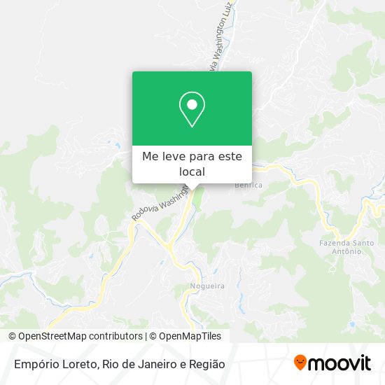 Empório Loreto mapa